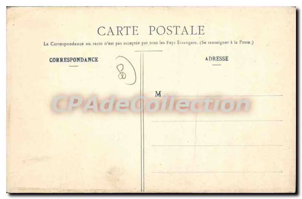 Péronne - Estátua da Liberdade — editor Lib. Loyson, n° de série 1530 - Verso