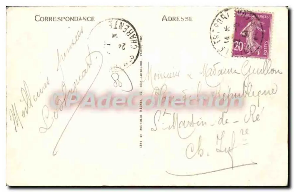 Mers-les-Bains — De Esplanade richting Tréport — Uitgave van de Nieuwe Galerijen, n°138 - Achterkant