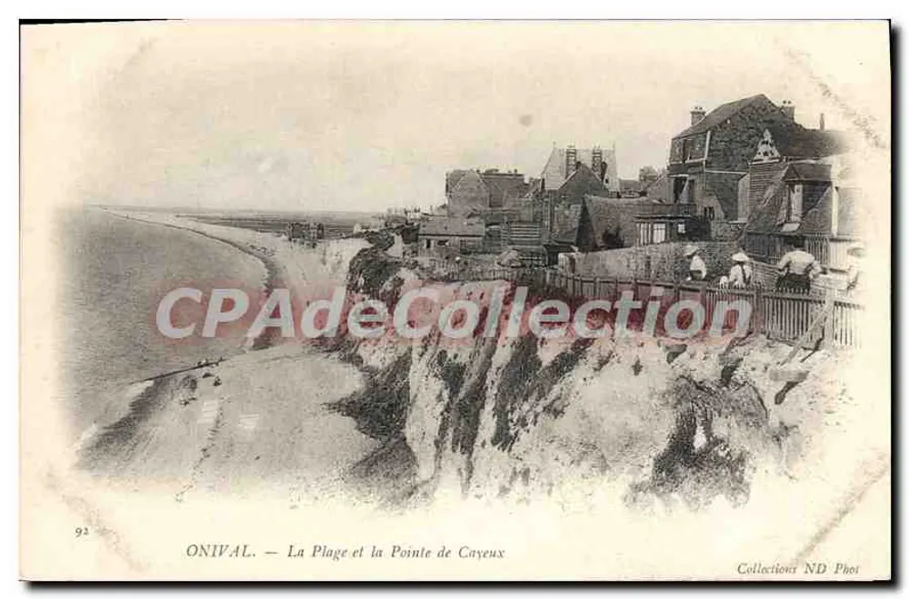 Onival — La Plage et la Pointe de Cayeux — Collections ND Phot - Recto