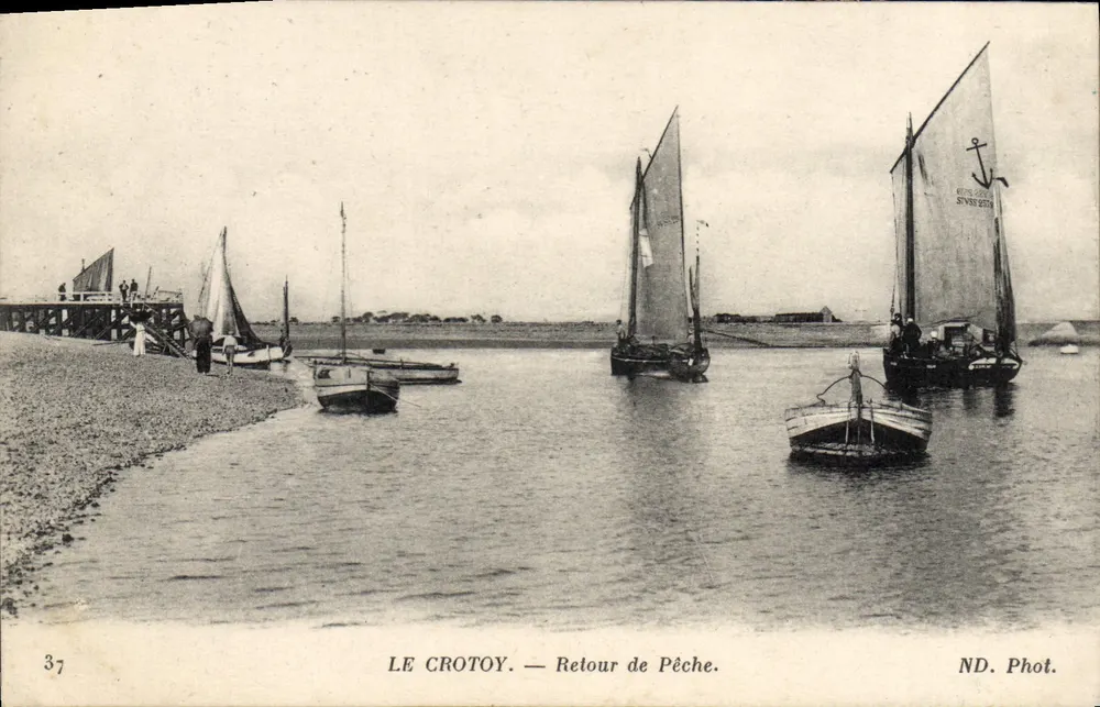 Le Crotoy — Retorno da Pesca — ND. Fot. n°37 - Frente