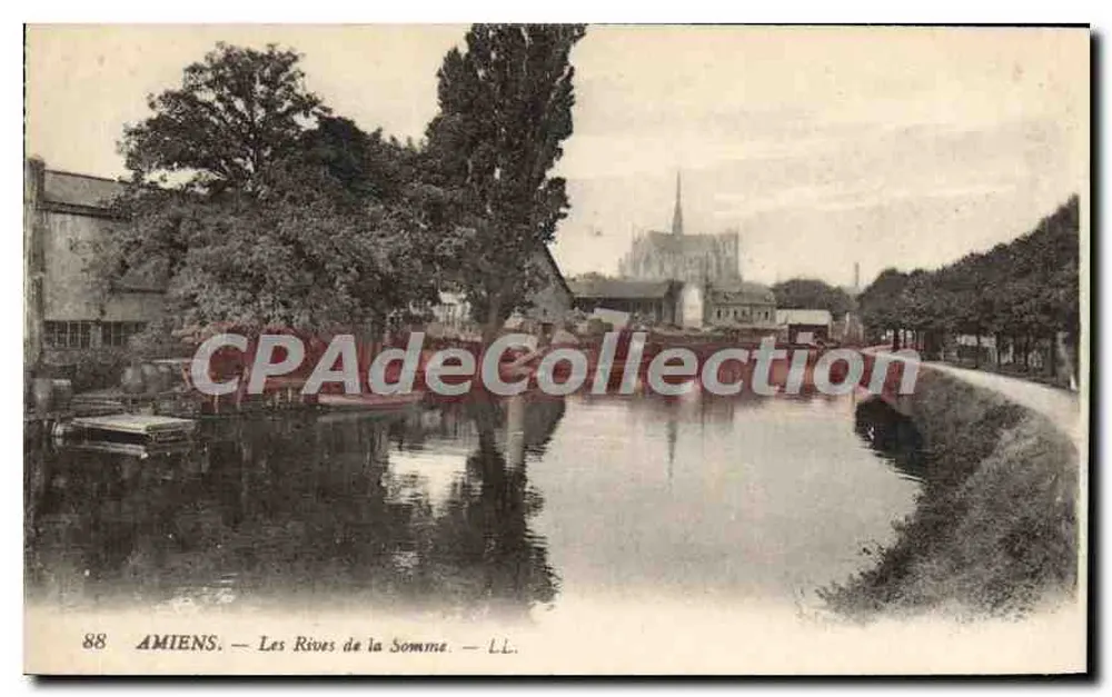 Amiens — As margens do rio Somme — LL. — n°88 - Frente