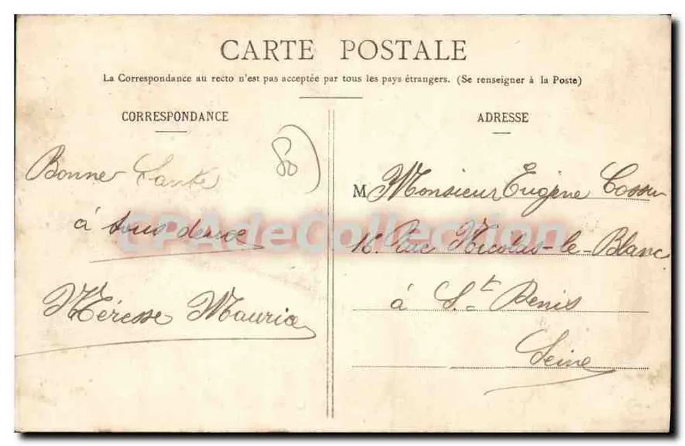 Péronne - Hotel de Ville — Imp. Lb. Lévyson - Verso