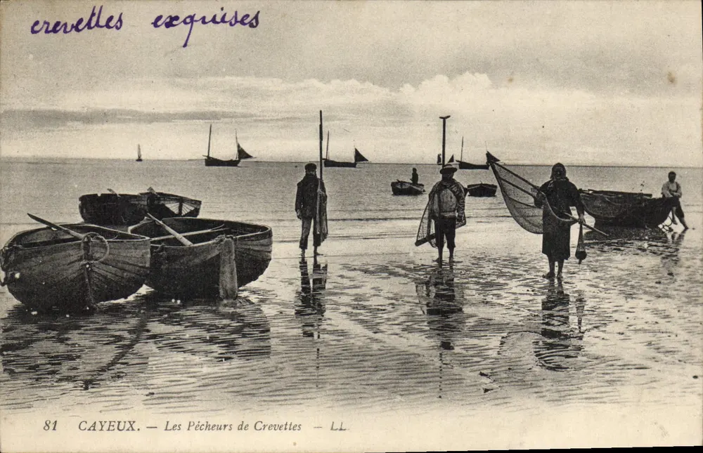 CAYEUX — Os Pescadores de Camarões — LL - Frente