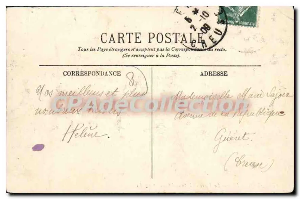 Abbeville — Die Place de l'Amiral Courbet — LL. n°87 - Rückseite
