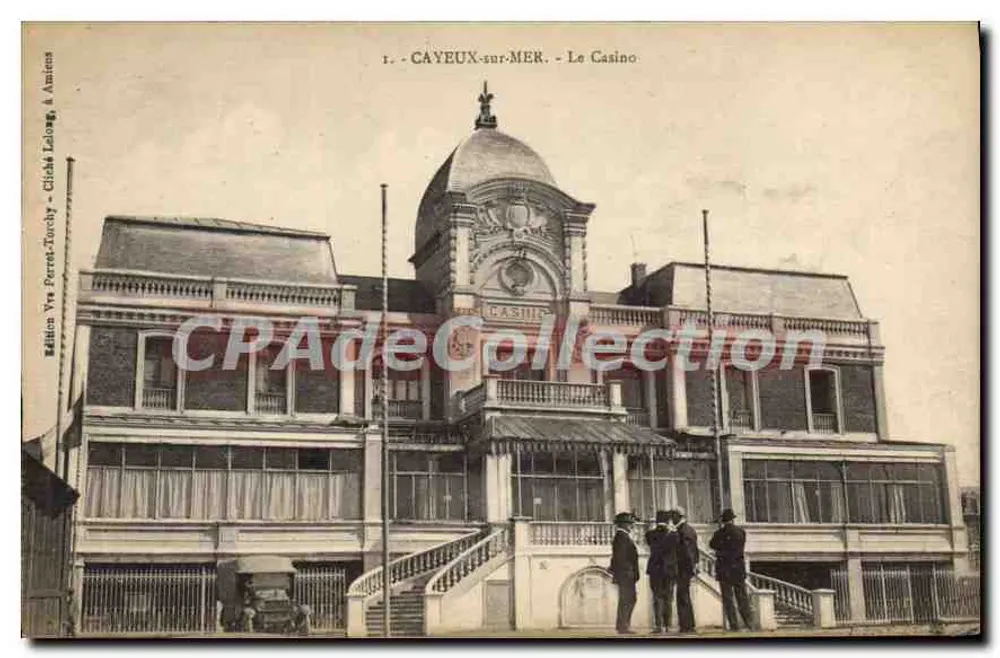 CAYEUX-sur-MER - La Casinò — Edizione Yva Perrin-Tercy & Amiens, n°1 - Recto