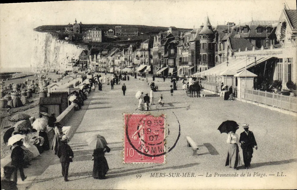 MERS-SUR-MER — A Promenade da Praia — LL. — n°99 - Frente