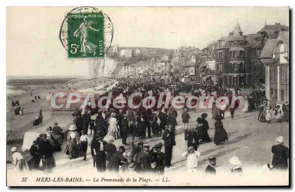MERS-LES-BAINS — Die Promenade am Strand — LL. - Vorderseite