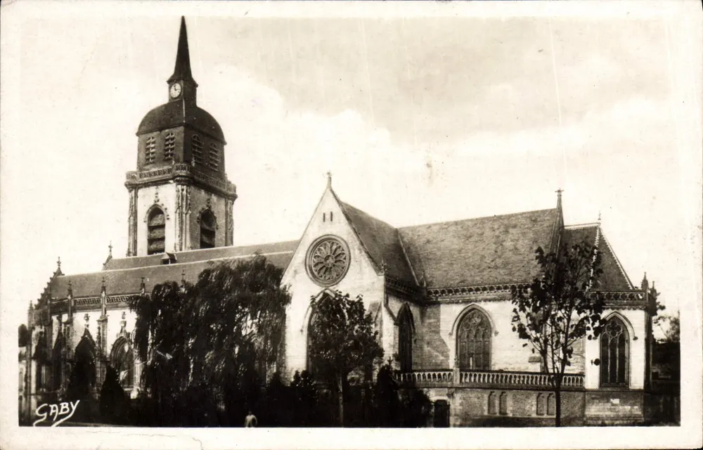 Igreja de São Gil — Abbeville — Saby - Frente