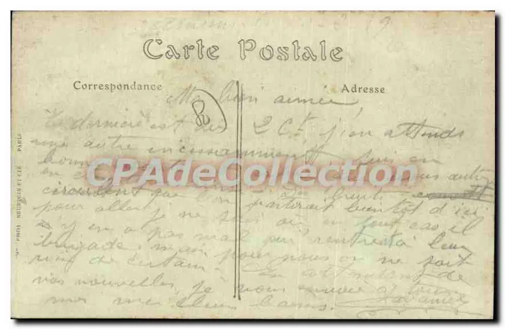 Amiens — Quartel de Infantaria — ND. Fot. n° 96 - Verso