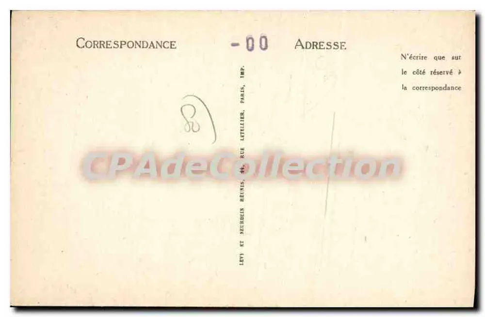 के-यू-एक्स-सर-मर — फ़ेर — इम्प्रेसरी लेवी & नूजे, पेरिस - पीछे