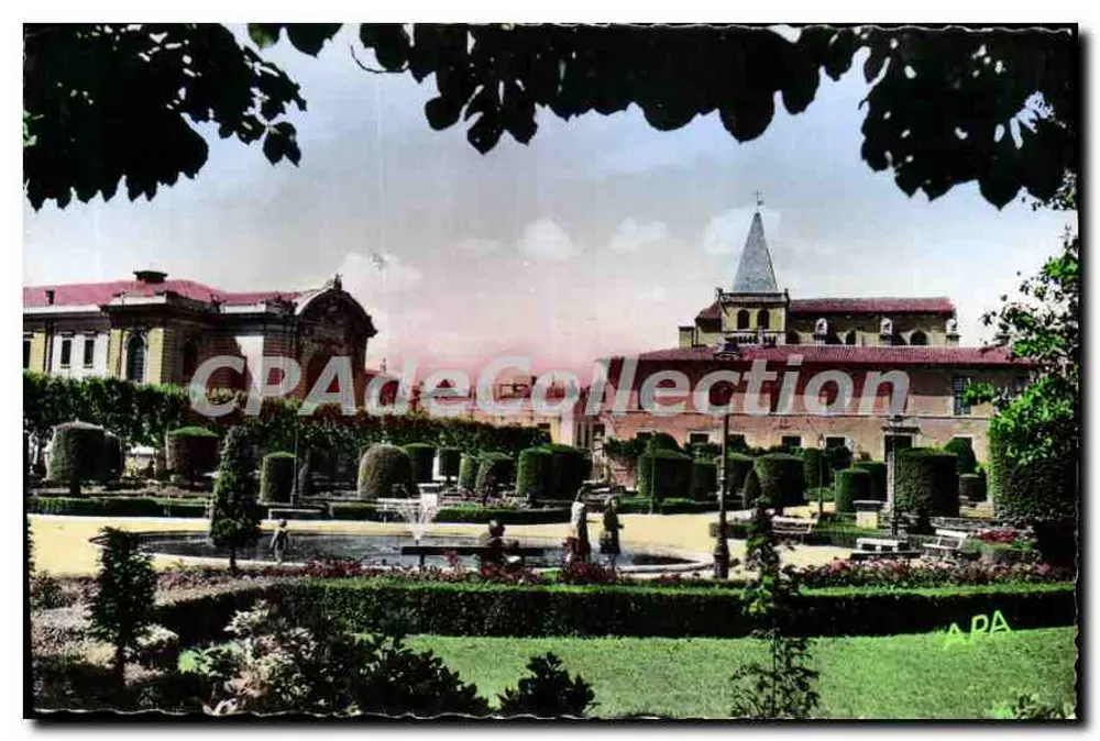 Garten des Bischofspalastes in Castres — Tarn — Verlag APA - Vorderseite
