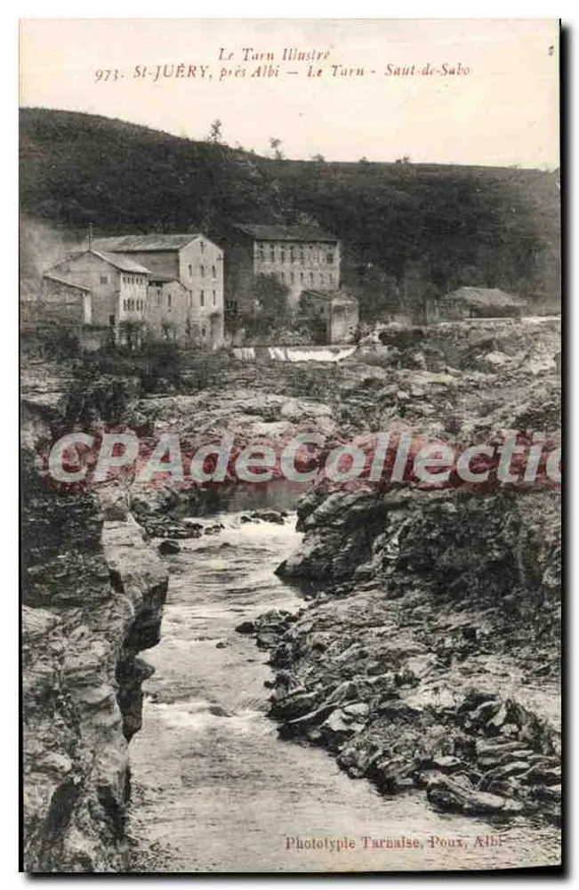 St-Juèry, nahe Albi — Le Turn — Saut-de-Savo — Tarnaise Phototypie, Poux, Albi - Vorderseite