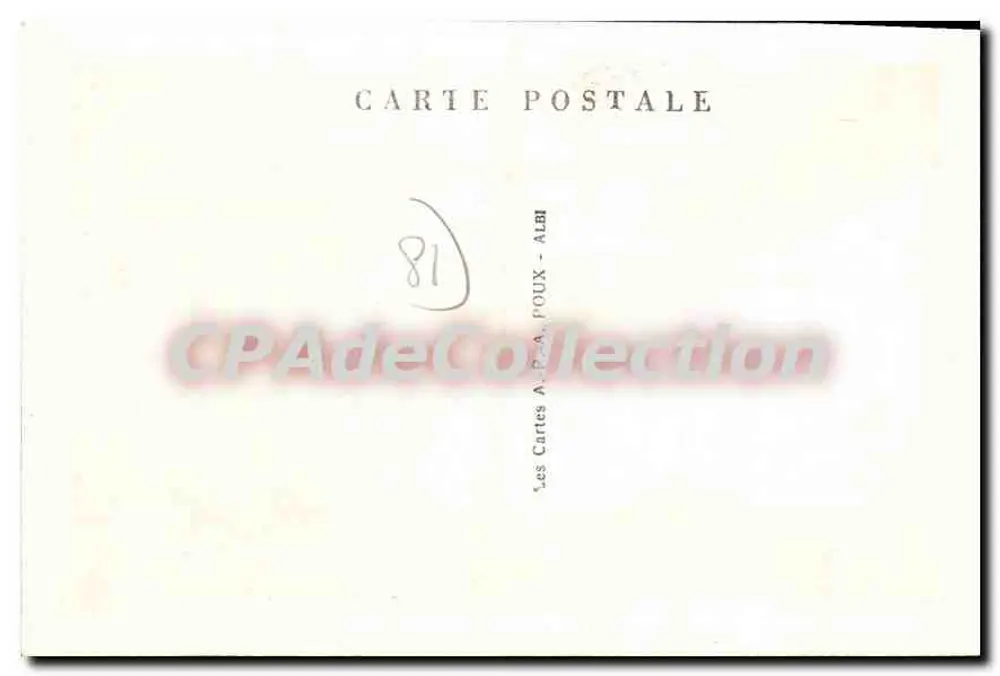 Puylaurens — Vieux Quartier Foulimou — LE TARN ILLUSTRÉ, Nr. 14 - Rückseite