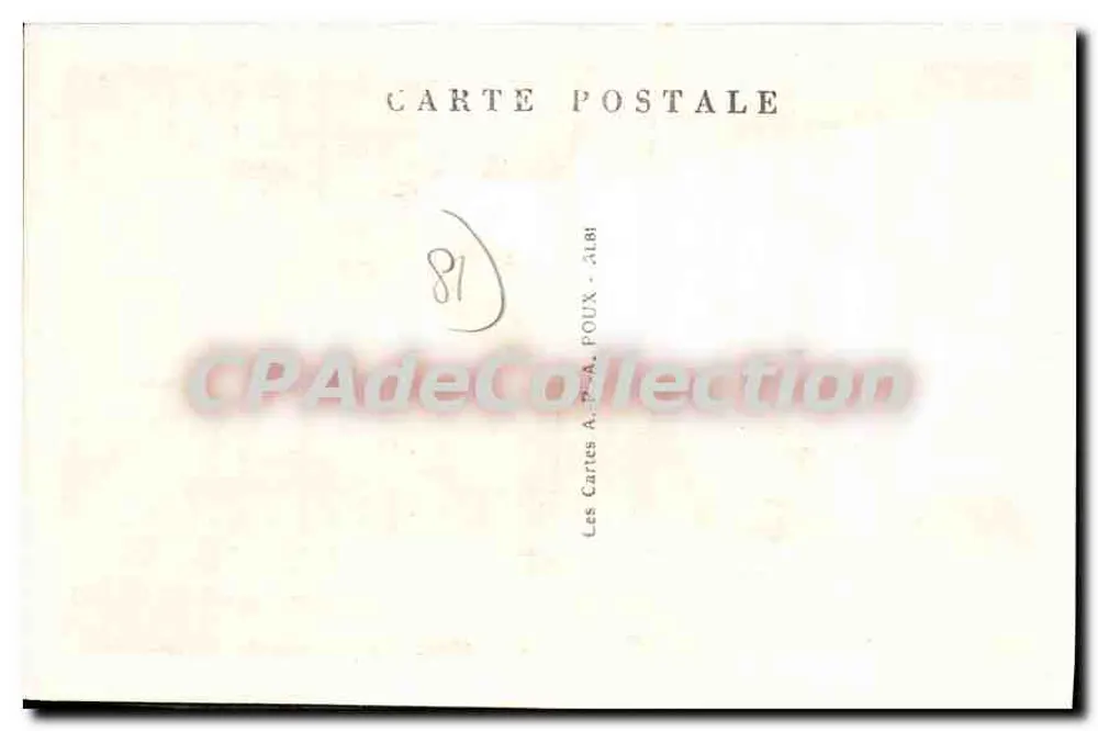 Puylaurens — Rue Foulimou — Le Tarn Illustre, n°13 - Rückseite