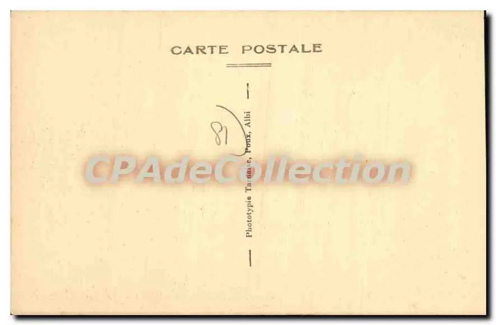 Mazamet — Le Peigne d'Or — Le Tarn Illustré - 10 - Rückseite