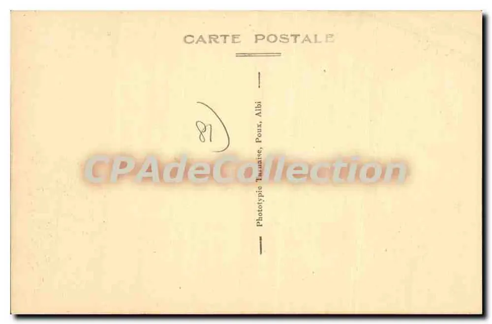 Mazamet — Grande Allée du Jardin Public — Le Tarn Illustré - 3 - Rückseite