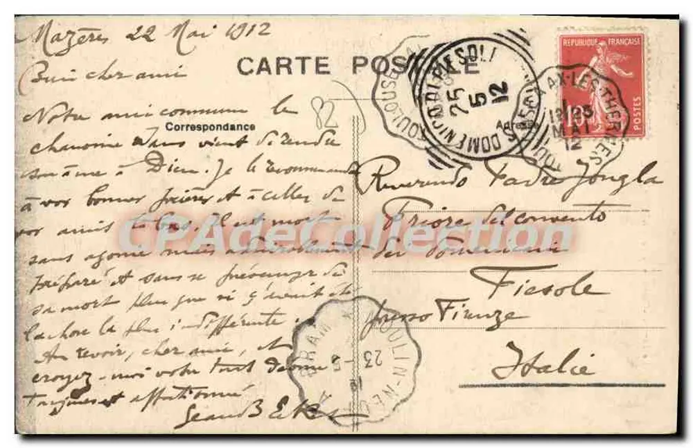 Bruniquel - Das Schloss — Tarn-et-Garonne, 14 — Verlag Bernes Édit. - Rückseite