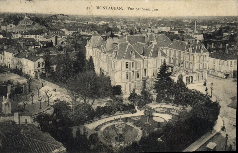 Montauban - Vista panorâmica — editor desconhecido, n° 47 - Frente