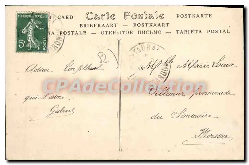 Montauban — As Margens do Tarn — ND Fot. - Verso