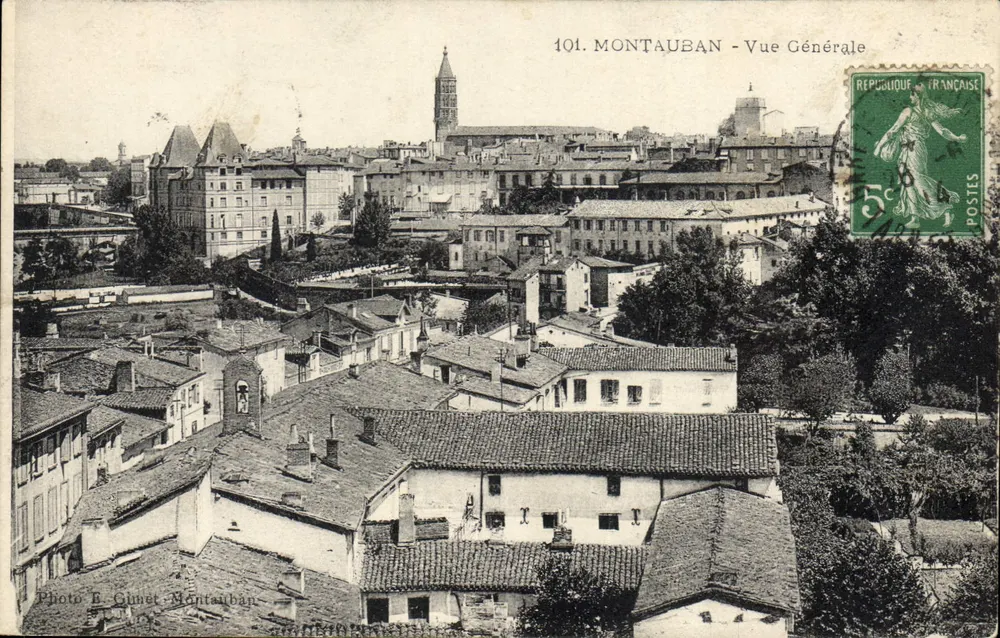 Montauban - Allgemeine Ansicht — Foto B. Gunet — Nr. 101 - Vorderseite