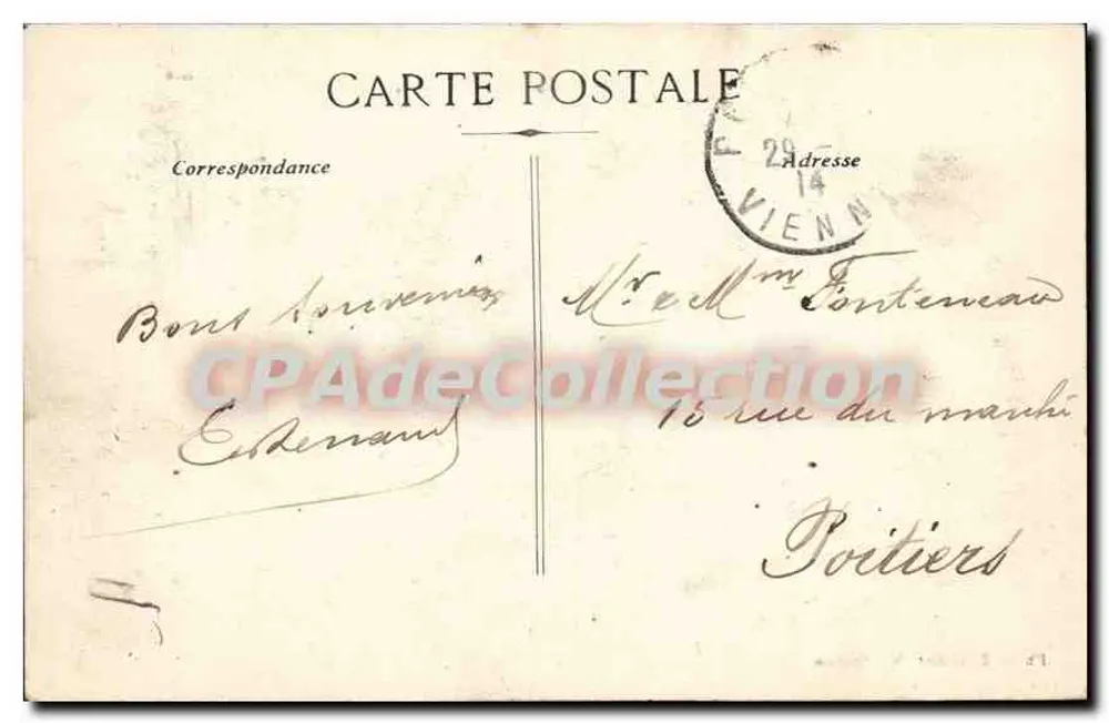Montauban - Allgemeine Ansicht — Foto B. Gunet — Nr. 101 - Rückseite