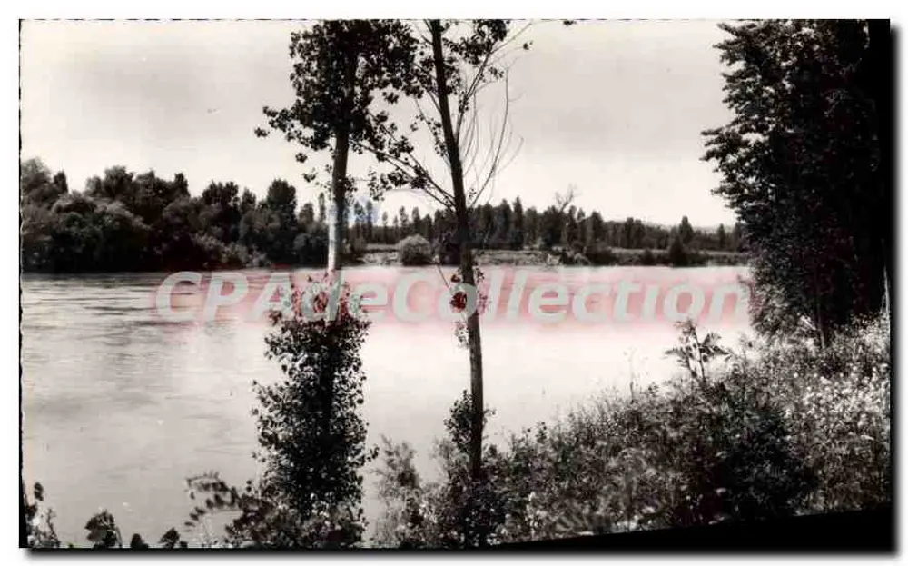 Golfech (T.-et-G.) — Landschaft am Garonne — Combière Maccon - Vorderseite