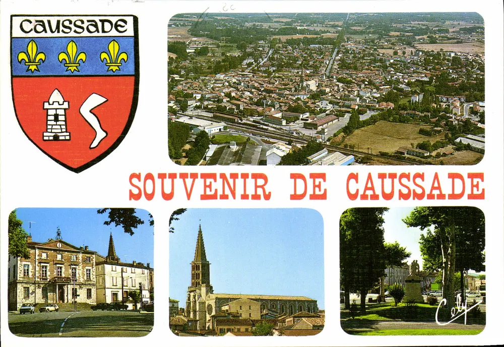 Causseade — Erinnerung an Causseade — Éditions de l'Élue - Vorderseite