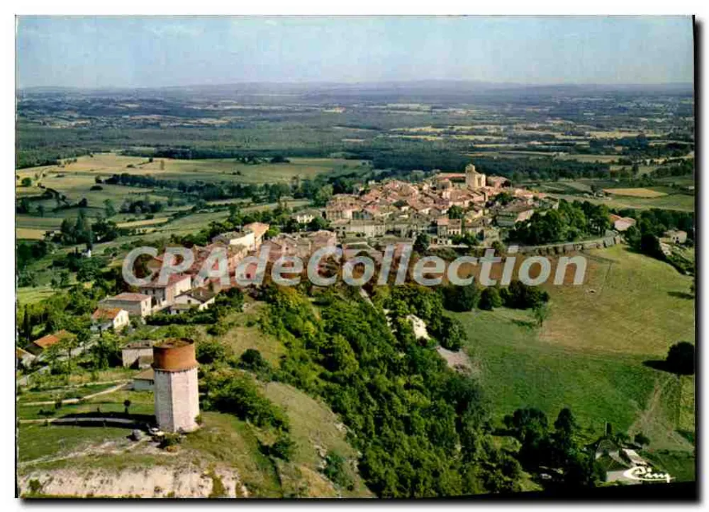 Puylaroque (Tarn und Garonne) — Luftbild — Verlag C. P. R. G. (C. P. R. G.) - Vorderseite