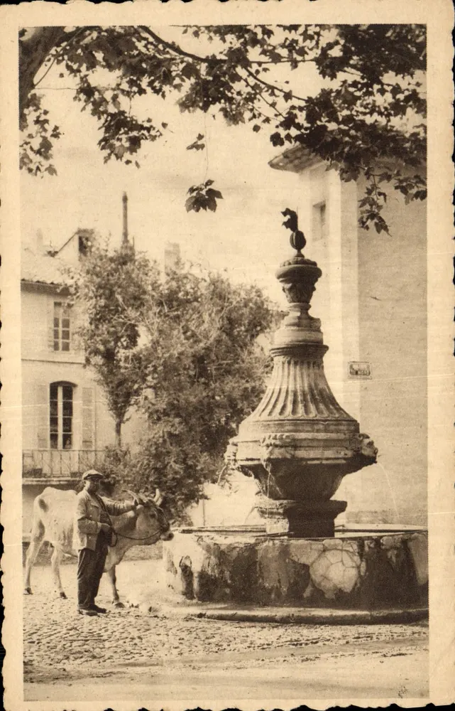 Carpentras — Fontaine de la porte d'Orange (17. Jahrhundert) — Edit. Malfrey n°4744 - Vorderseite