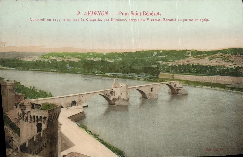 Avignon — Ponte São Bénézet — Edição N. 5 - Frente