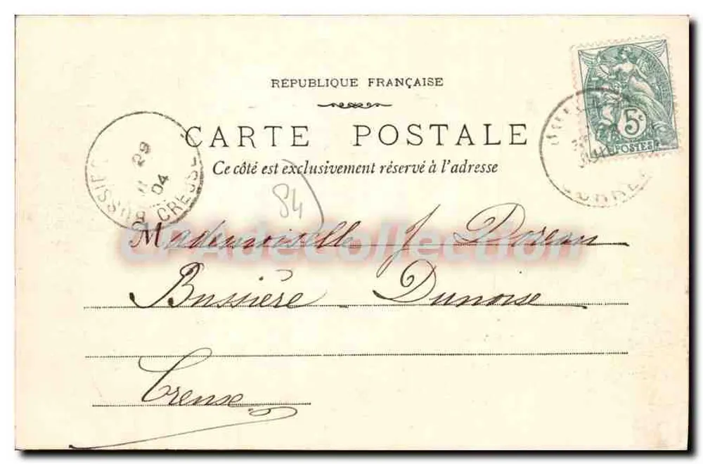 Avignon - Ansicht des Saint-Bénézet-Brücke und des Rhônes — Verlag: Faisers, Nr. 30 - Rückseite
