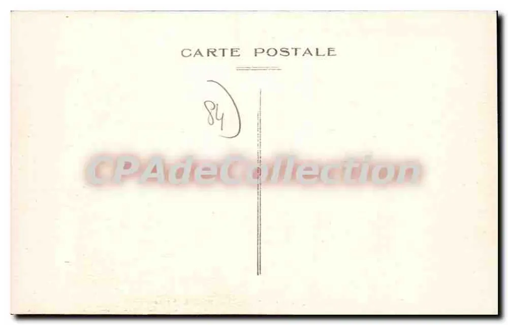 Valrèas — Ost-Eingang - Cours St-Antoine — Künstlerische Ausgabe AUX DIX MILLE ARTICLES - Rückseite