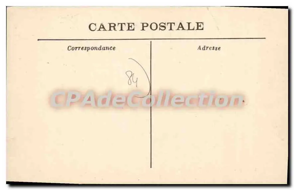 Villes-sur-Auzon — Avenue de Mazan — Éditions Artistiques Vve J. Brun, Carpentras - Rückseite