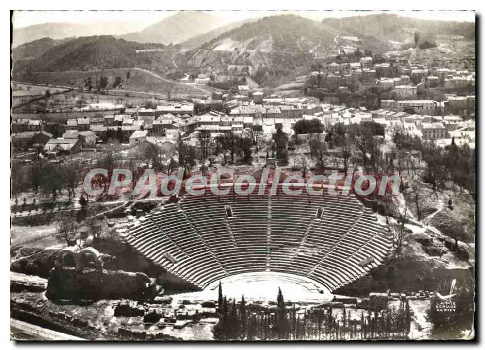 Vaison-la-Romaine — Teatro antigo — LAPIE SERVICE AÉRIEN - Frente
