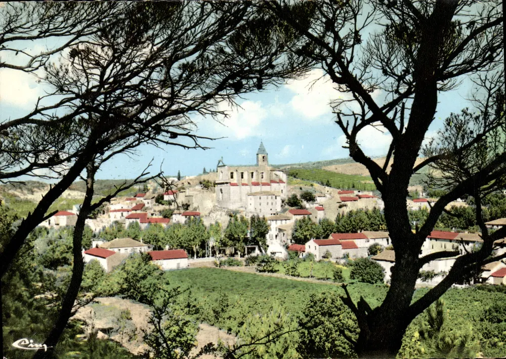 Bédoin — Allgemeiner Blick, Blick auf die Garenne — Combiér Imprimeur, Mâcon - Vorderseite