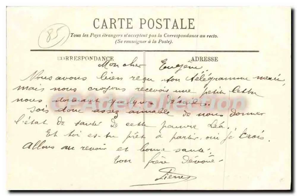 Les Sables-d'Olonne — Nas Pontas — LL. — n°47 - Verso