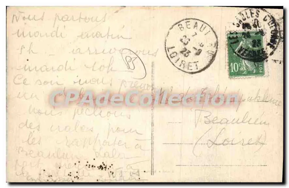 Les Sables-d'Olonne — Los Salares de los Marais — Limousin, Editor - Reverso