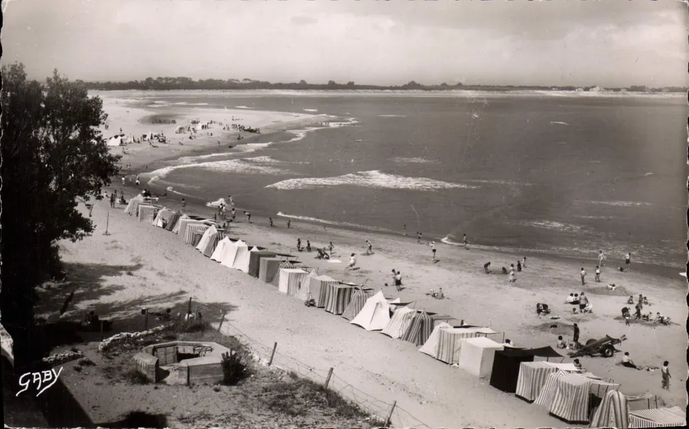 La Tranche-sur-Mer — Vista Geral da Praia — Edições Gaby - Frente