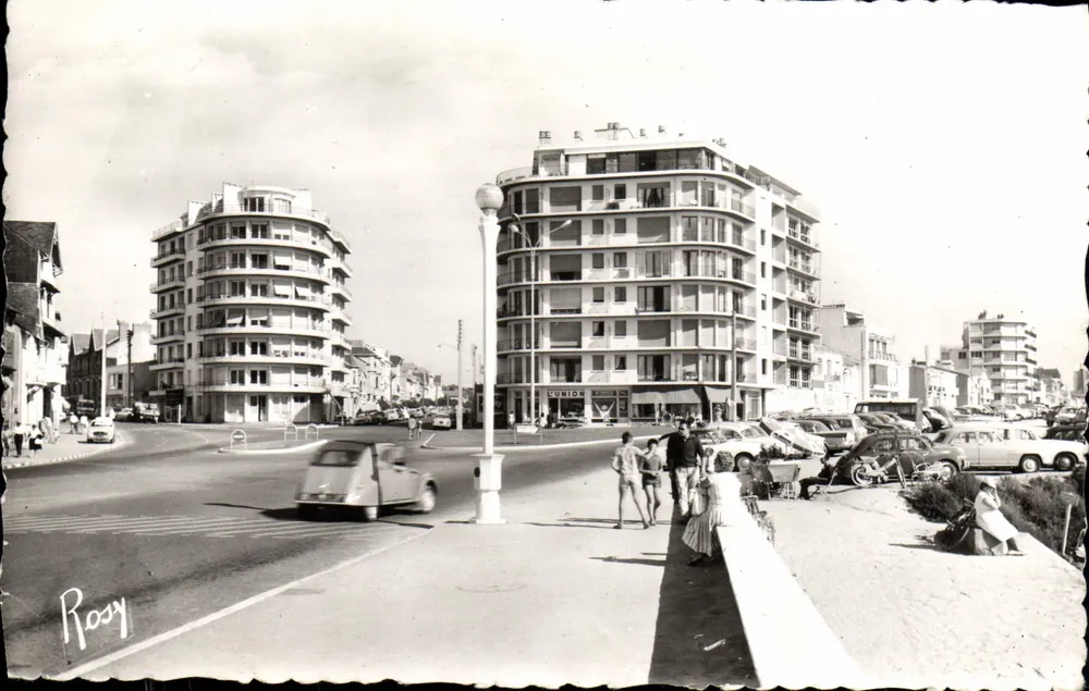 Les Sables-d'Olonne — Neue Gebäude nahe Quai Clemenceau — F. Chapeau, Verleger, Nantes - Vorderseite