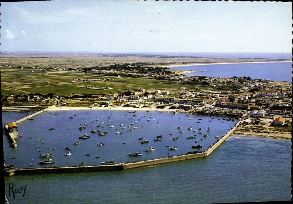 Port de l'Herbaudière — Ile de Noirmoutier — Éditeur F. Chapeau - Recto