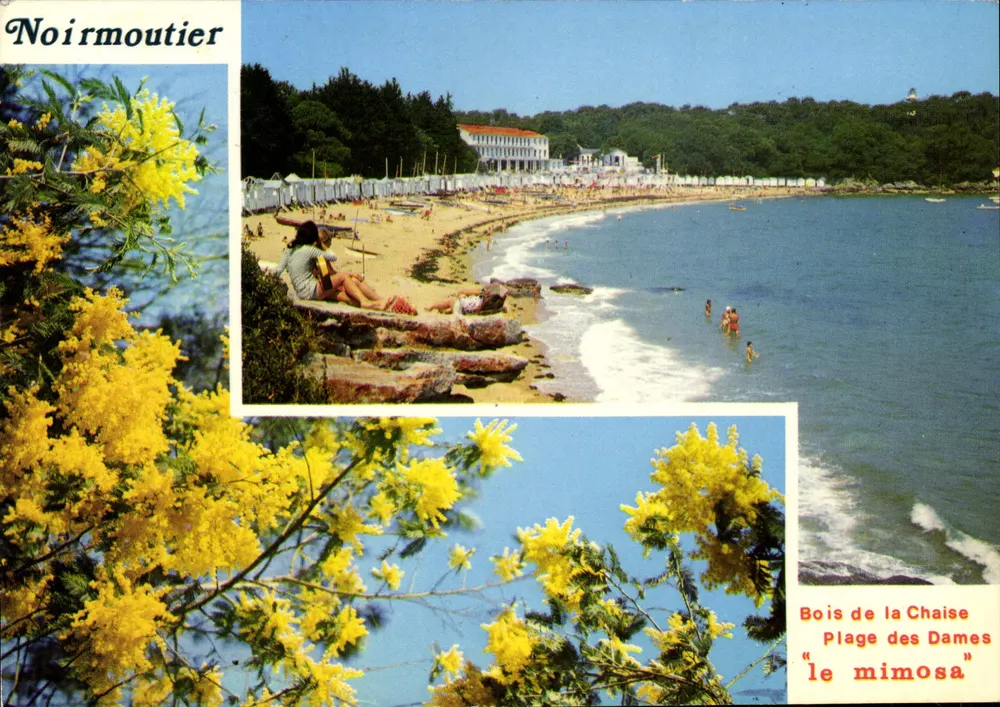 Noirmoutier — Strand der Damen und Holz der Chaise — Edition de l'Estuaire - Cléna - Vorderseite