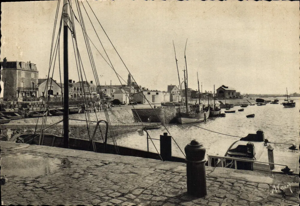 Croix-de-Vie — Eine Ecke des Hafens — Alain - Vorderseite