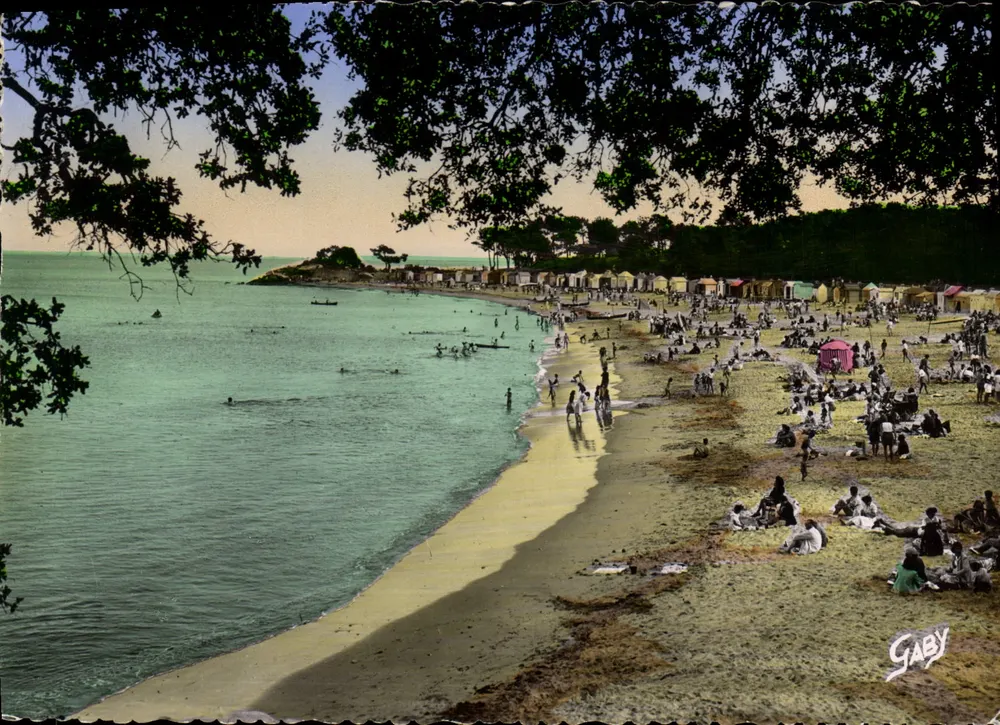 Ilha de Noirmoutier — A Praia das Senhoras — Edições Gaby - Frente