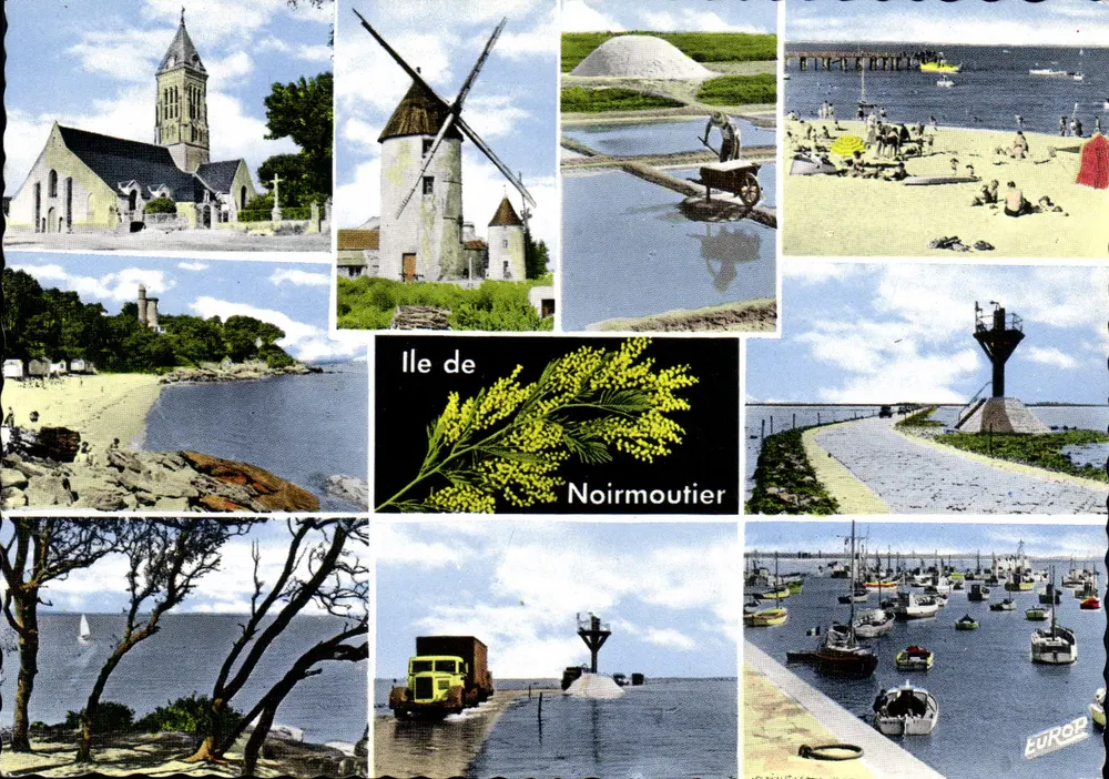Ilha de Noirmoutier — vista panorâmica — Europost - Frente