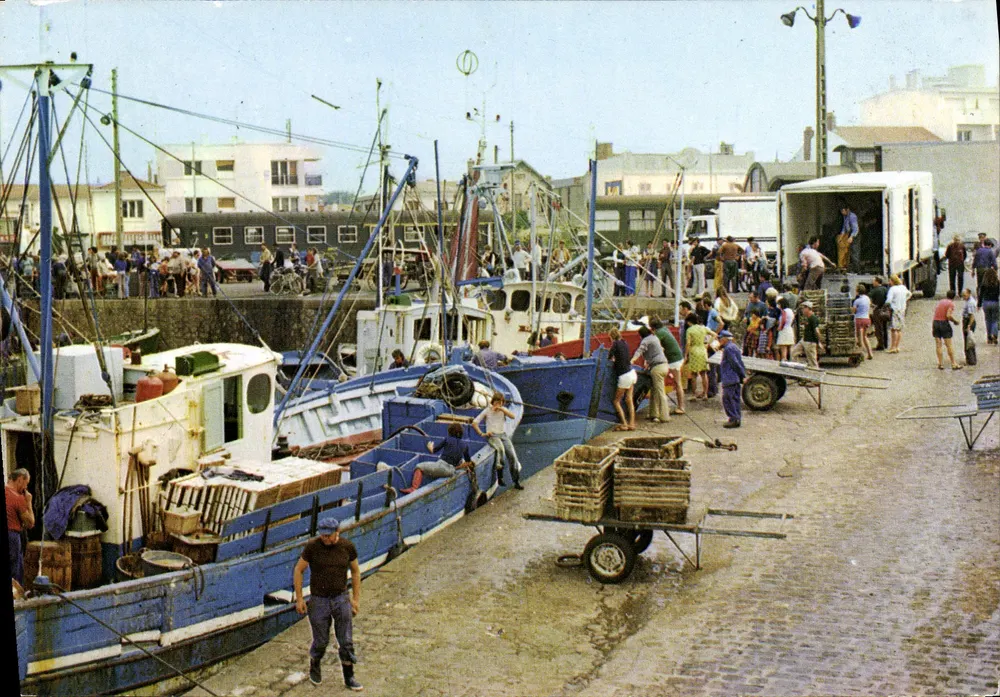 Saint-Gilles-Croix-de-Vie — Hafenaktivitäten — Éditions Couleurs Naturelles, n°34 - Vorderseite