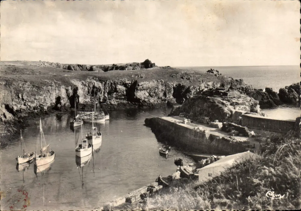 Ile-d'Yeu (Vendée) — Port de la Meule — Comtier Imp. Macon (S.-et-L.) - Frente