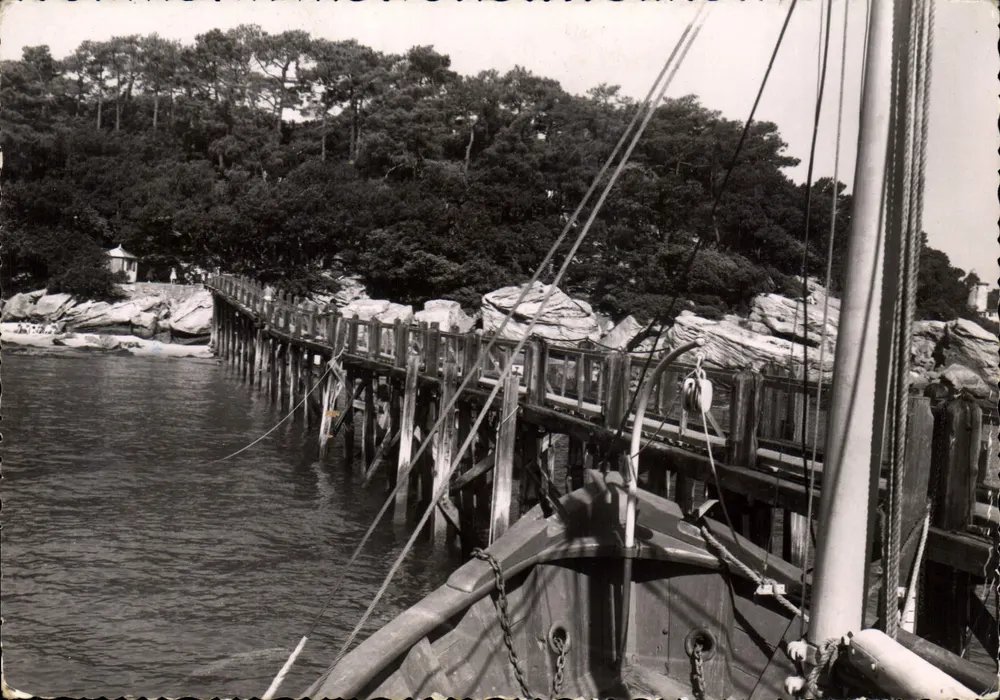 L'Étacade do Bosque da Chaize — Ilha de Noirmoutier — Edições Photo-échromure - Frente