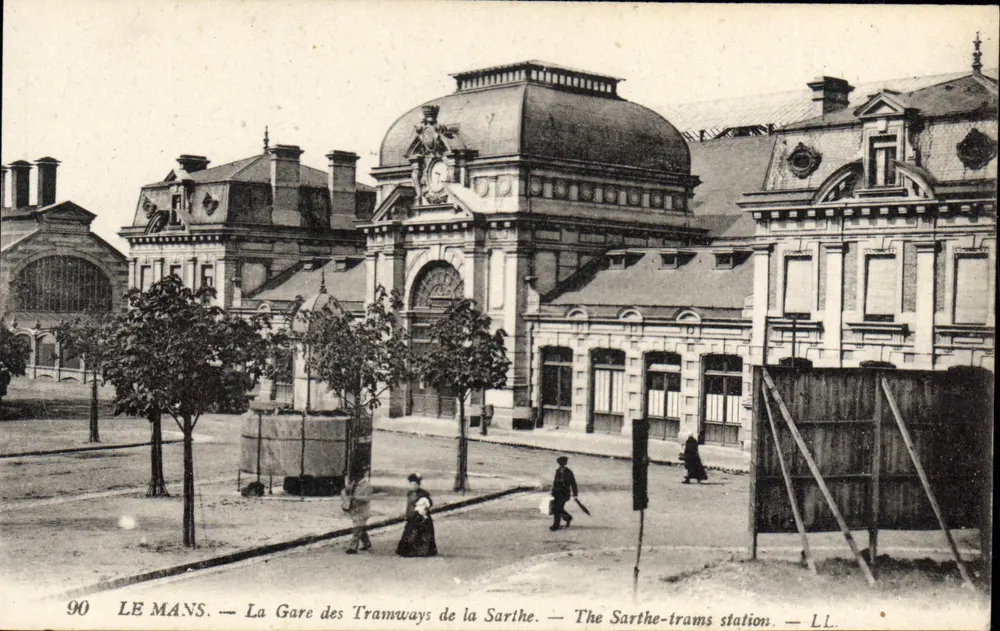 Le Mans — Die Tramway-Station der Sarthe — LL. — N° 90 - Vorderseite