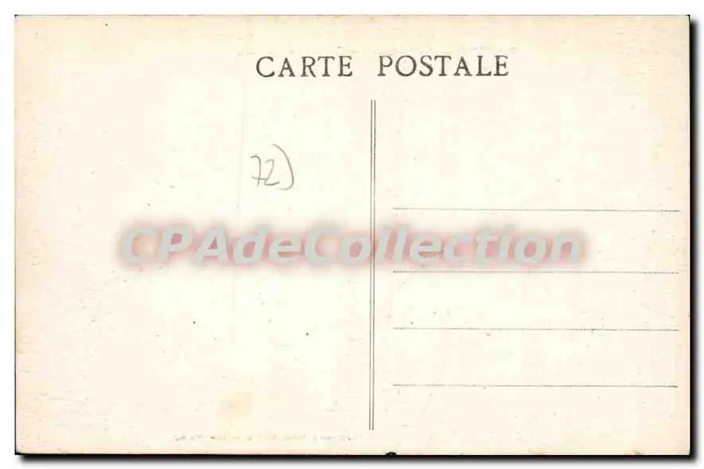 Castello di Bénéchart — Chaaignes (Sarthe) — Fototipia J. Morel, Château-du-Loir (Sarthe) - Verso