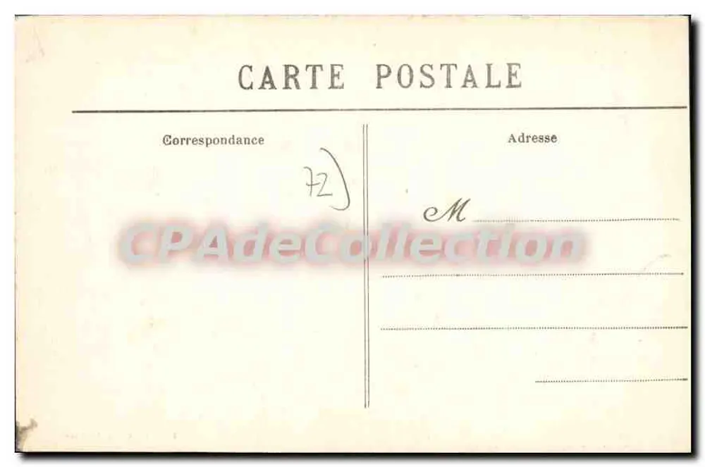 Le Mans — Panoramablick — Aufnahme vom Ledru-Rollin-Ufer — Verlag Decoloy, Le Mans - Rückseite